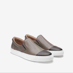 GREATS Wooster Captoe Olive Slides